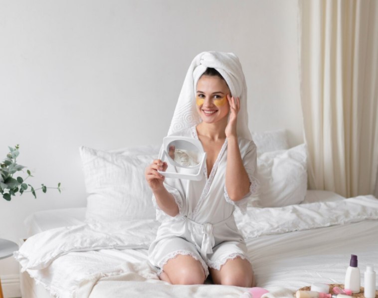 Morning skincare routine for glowing skin